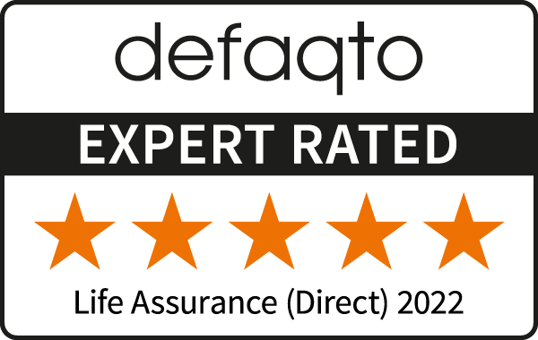 defaqto expert rated life insurance (direct) 2022 award