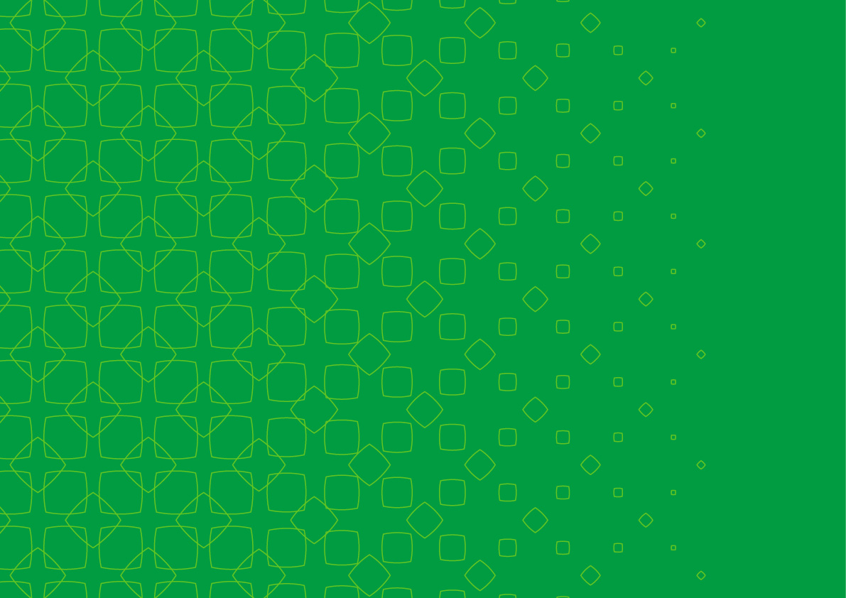 green pattern with boxes