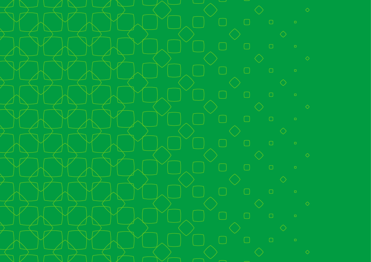 green pattern with boxes