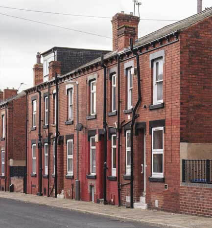terraced street