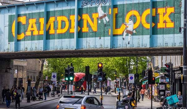 Camden Lock bridge